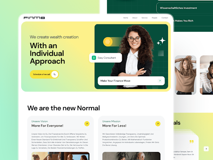 Cover image for Website UI Design