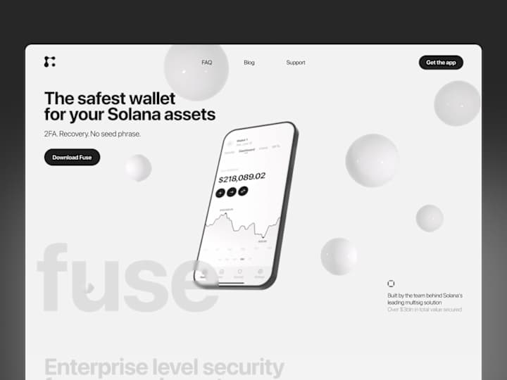 Cover image for Fuse - Saas/Finance (Website)