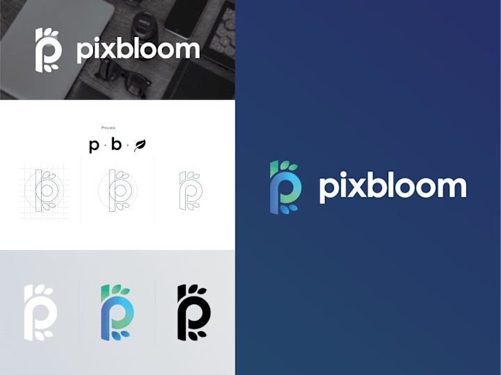 Cover image for PixBloom Logo Exploration & Design