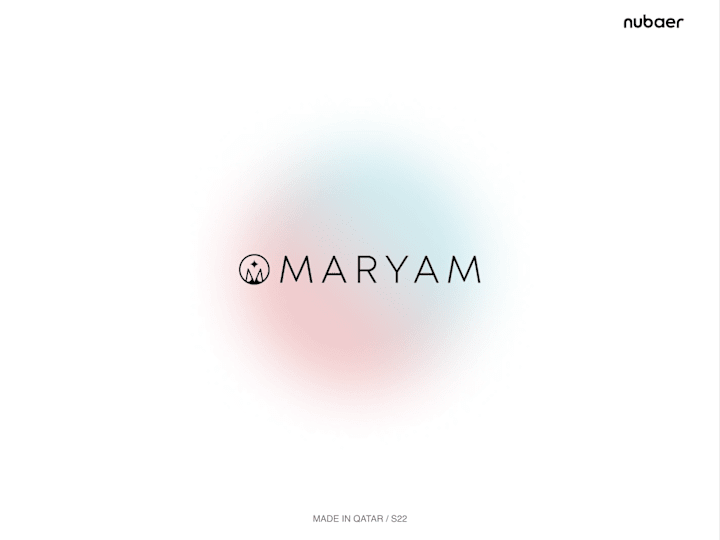 Cover image for MARYAM - visual identity