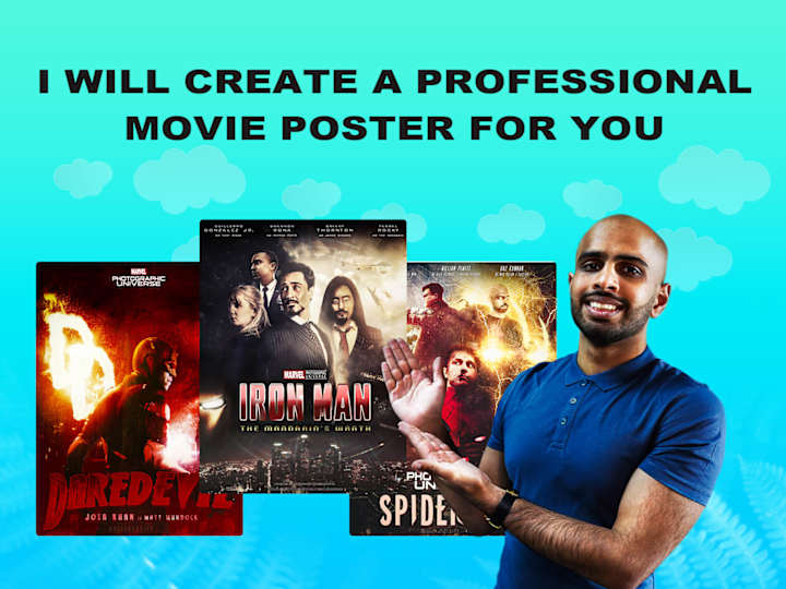 Cover image for I will create a professional movie poster for you