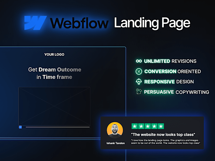 Cover image for High-Converting Webflow Landing Page