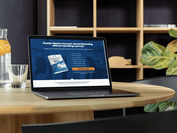 Cover image for High-Converting Lead Gen Funnel for an ABM Playbook