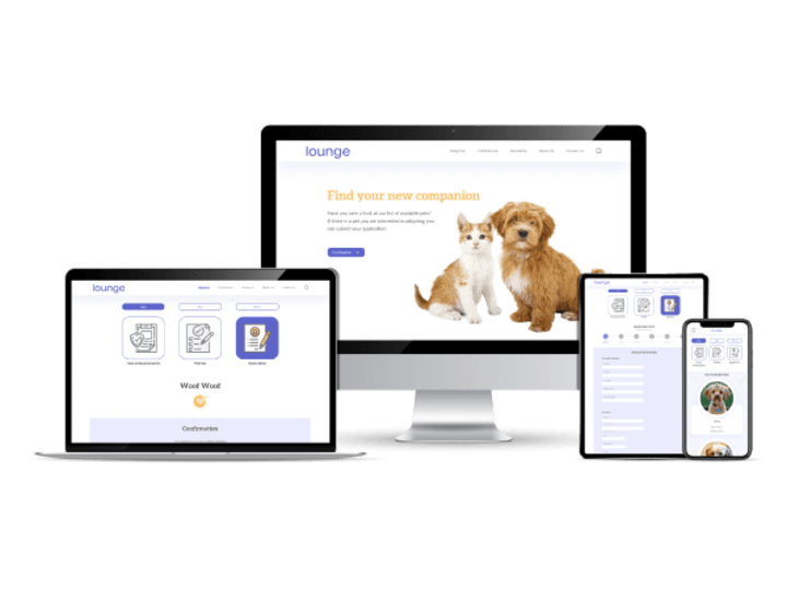 Cover image for UX Design | Responsive Website - A Pet Adoption Flow