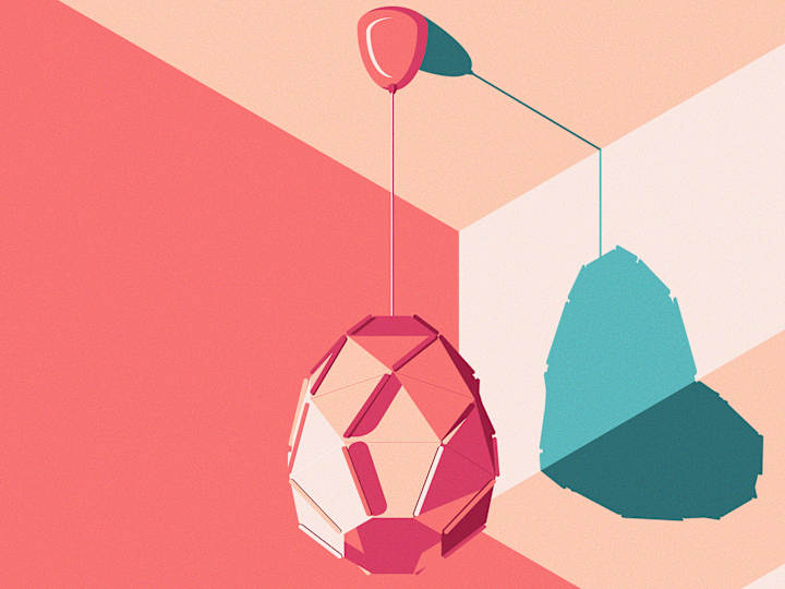 Cover image for Isometric Drawing: "Lamp Shade"