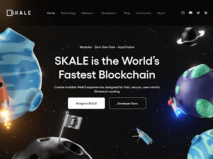 Cover image for SKALE Labs — Crypto-space project