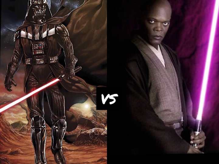 Cover image for Darth Vader Vs. Mace Windu