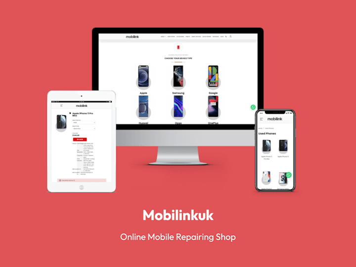 Cover image for Mobilink UK - Mobile Repairs