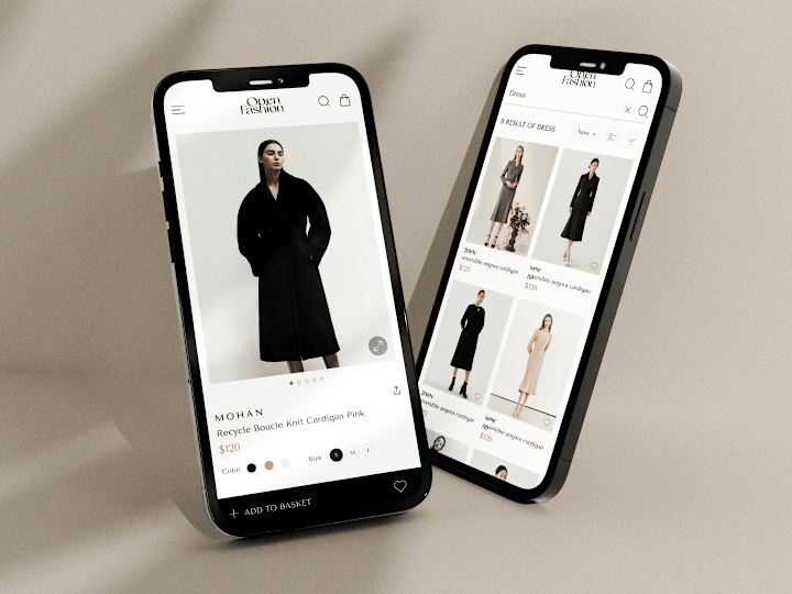 Cover image for Fashion Web & App UI Kit :: Behance