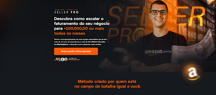Cover image for Página de vendas - Mentoria Consultiva Seller Pro