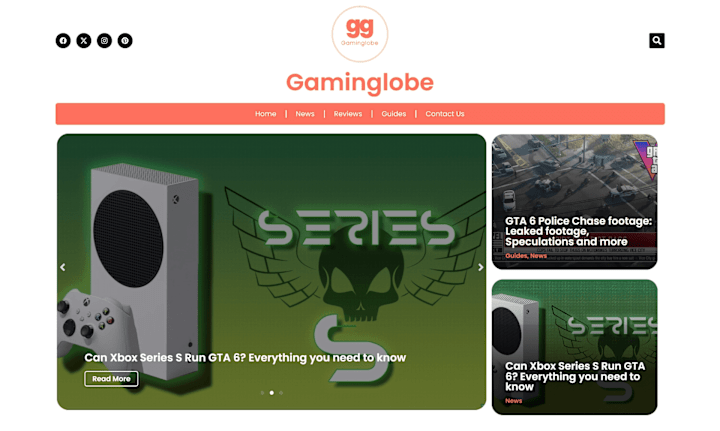 Cover image for Gaminglobe – The Ultimate Hub for Gaming News & Reviews