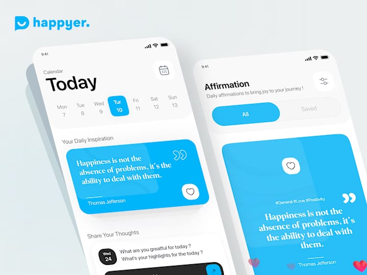 Cover image for Happier - Journaling App