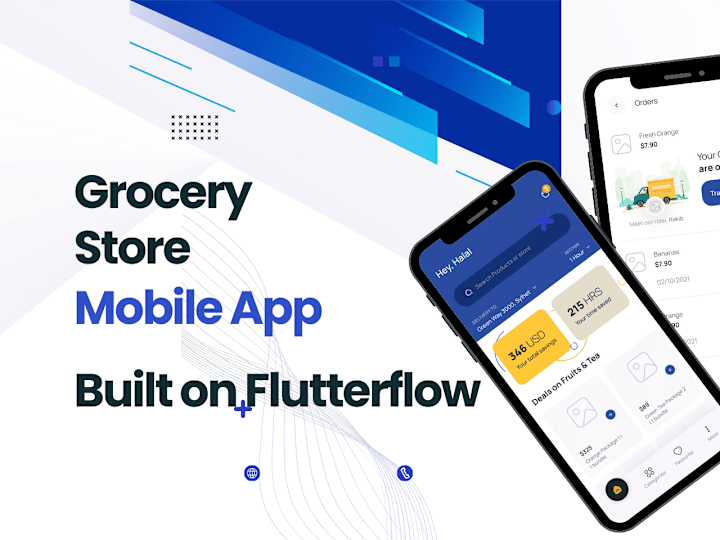 Cover image for Grocery Store Mobile App - Streamlined Shopping Experience with 