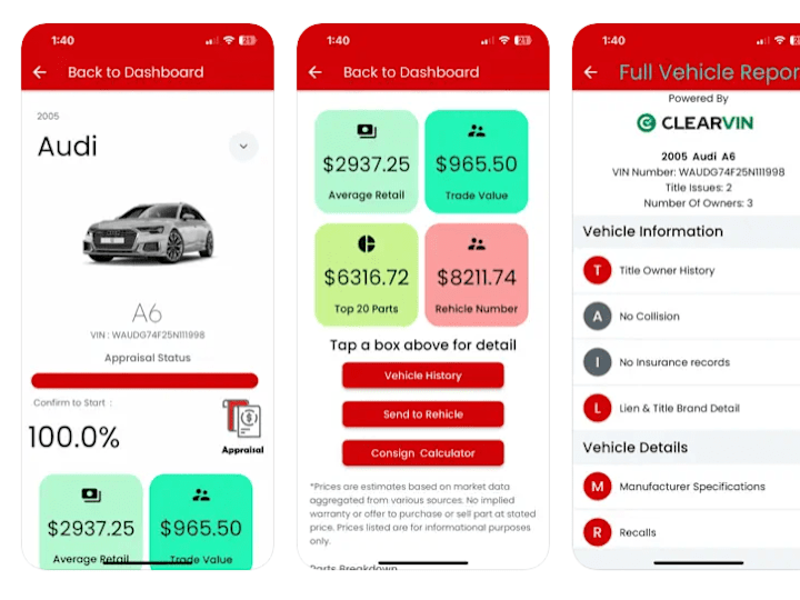 Cover image for Rehicle App (FlutterFlow, Shopify)