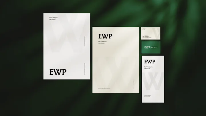 Cover image for EWP – Logo and Visual Identity Design