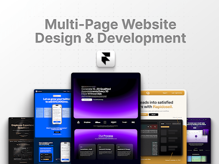 Cover image for Multi-Page Website in Framer