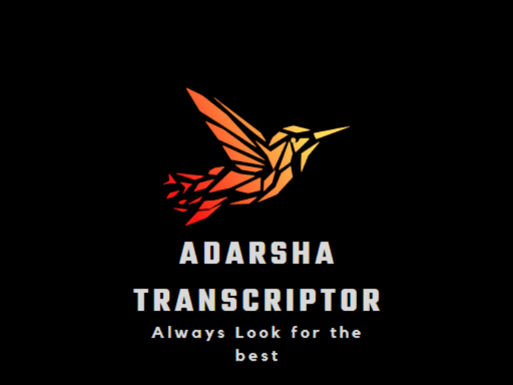 Cover image for English Transcription by Adarsha Pangeni
