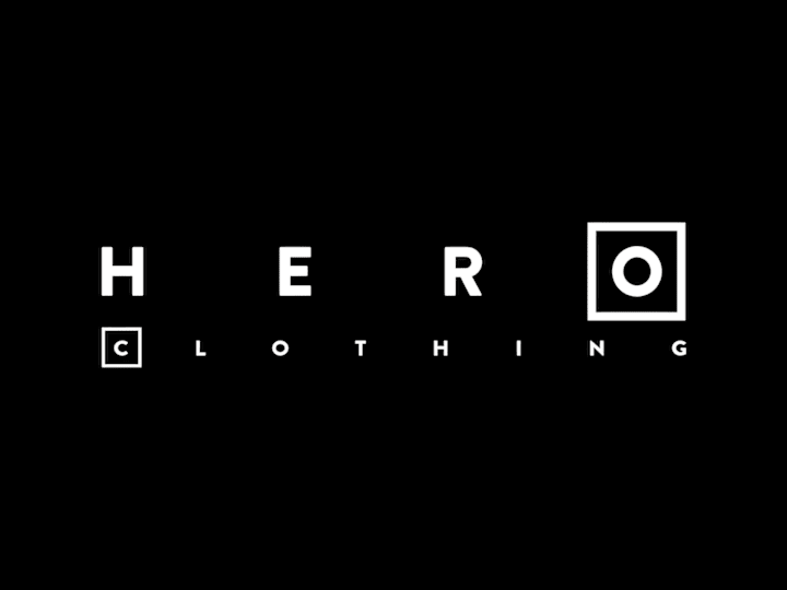 Cover image for Bold and Modern Identity for Hero Clothing