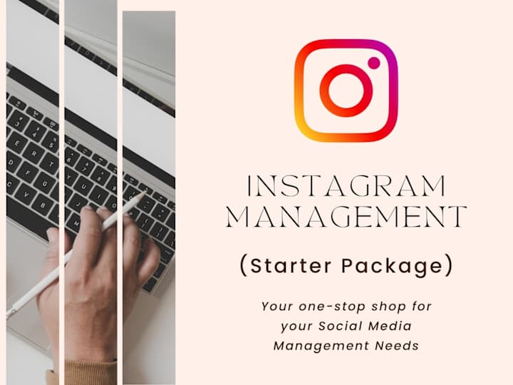 Cover image for Instagram Management | Starter Package | Organic