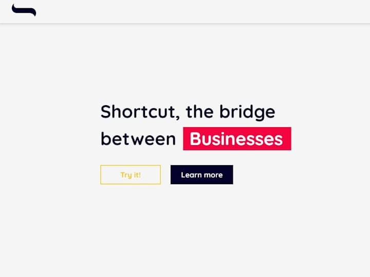 Cover image for Shortcut — The bridge between companies