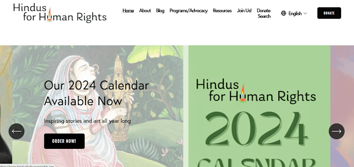 Cover image for Hindus For Human Rights 