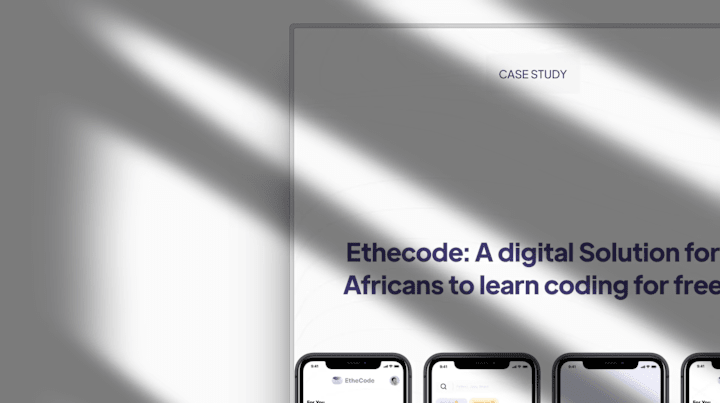 Cover image for Ethecode EduTech Platform Design