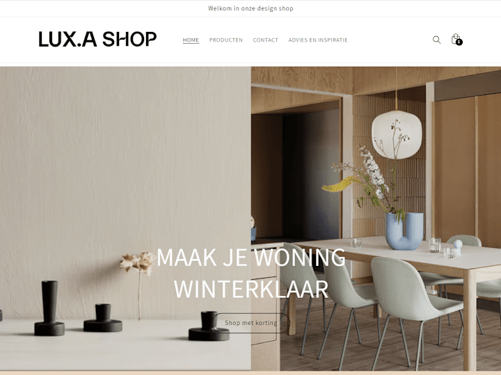 Cover image for Lux A Shop