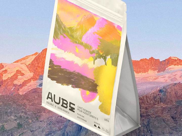 Cover image for Aube café - Packaging Design