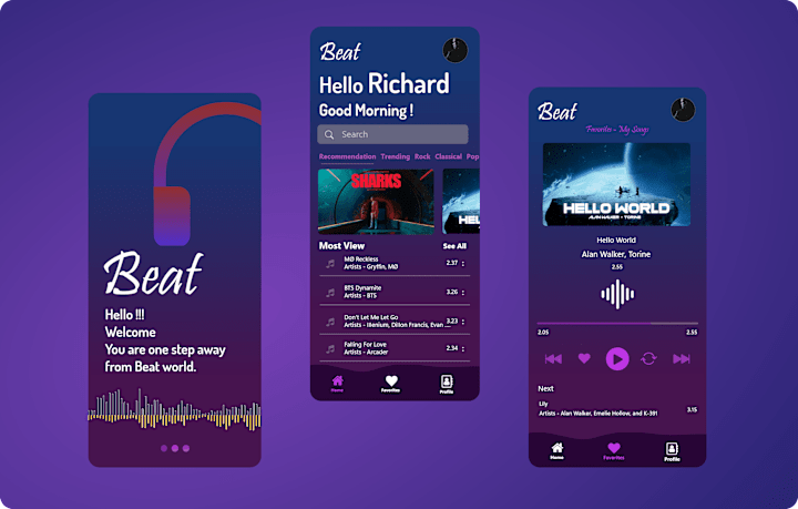 Cover image for Music app - Beat Play Station