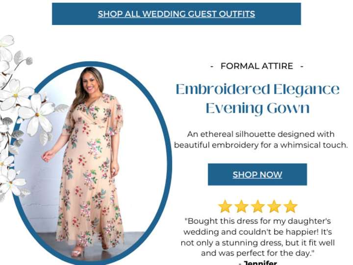 Cover image for Email Marketing Campaign Summer Wedding Guest Dresses