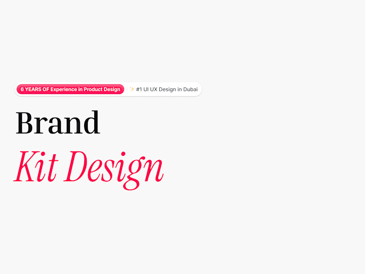 Cover image for Brand Kit Design | Branding Design | Pitch Deck