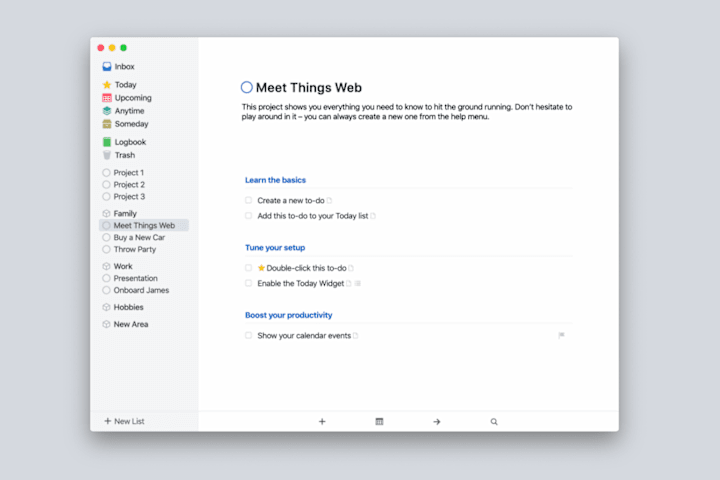 Cover image for Things
