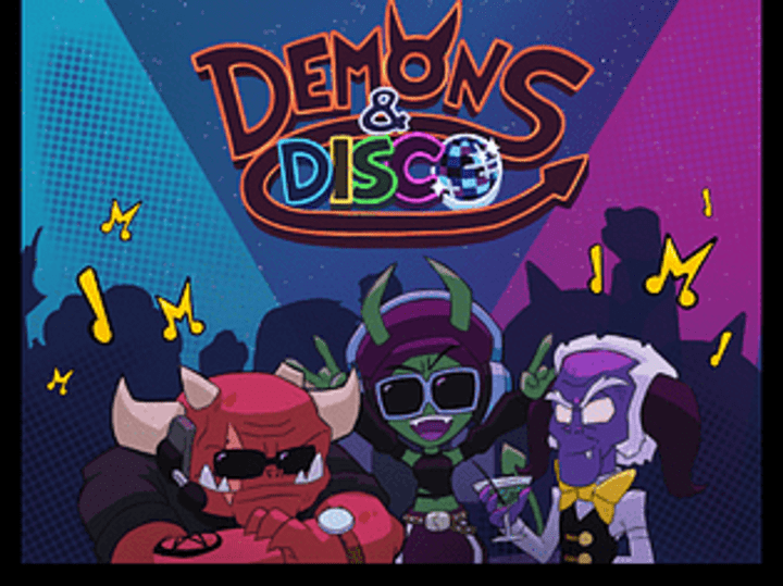 Cover image for Demons & Disco by Luvik