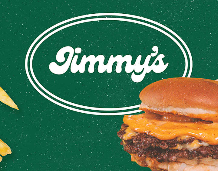 Cover image for Jimmy´s Smashburgers & Fries | Branding - Illustration | Behance