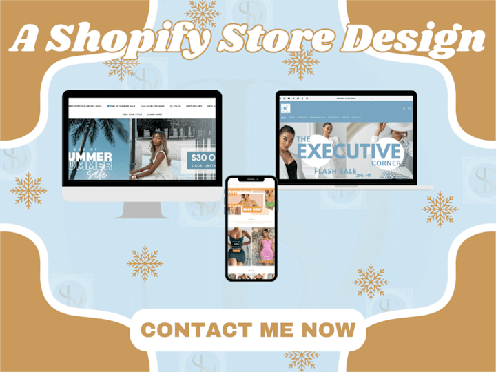 Cover image for Tailored Shopify Store Design That Turns Visitors into Customers