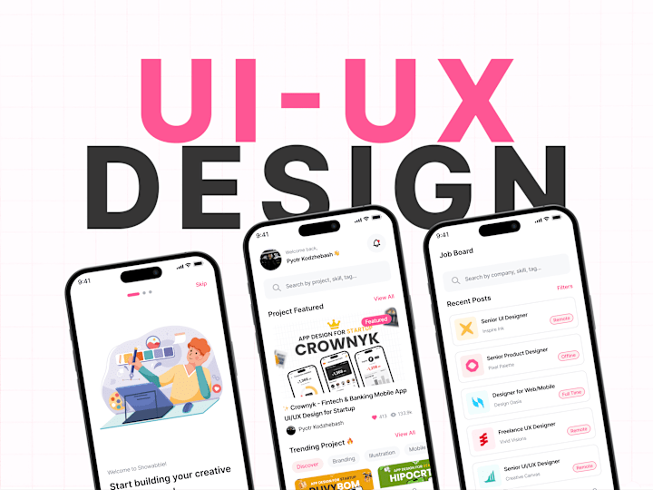 Cover image for I will do Premium UI-UX Mobile & Web App Design for a Business