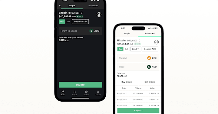 Cover image for BTC Markets Mobile App