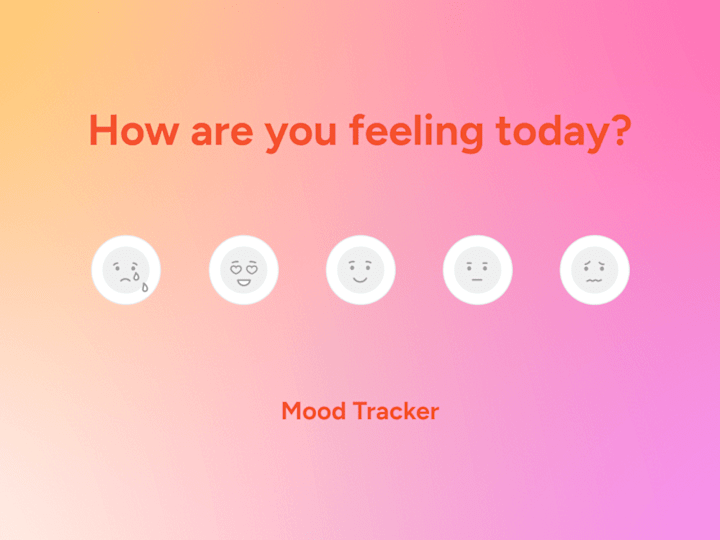 Cover image for Mood Selector Animation