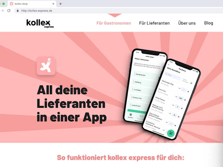 Cover image for kollex landing page