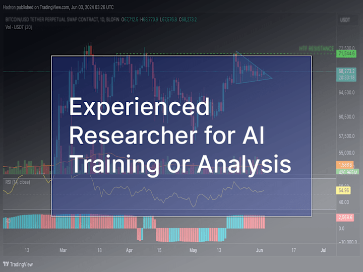 Cover image for Experienced researcher for AI Training or Analysis