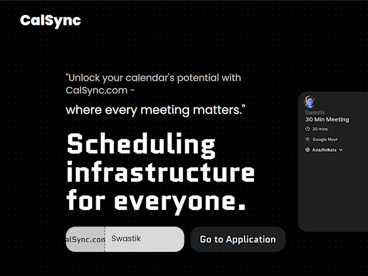 Cover image for CallSync Scheduling Platform Development