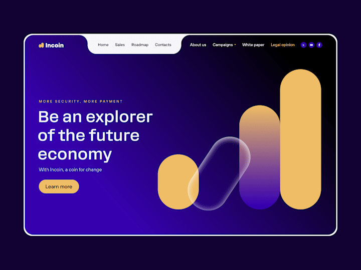 Cover image for Incoin Website Homepage