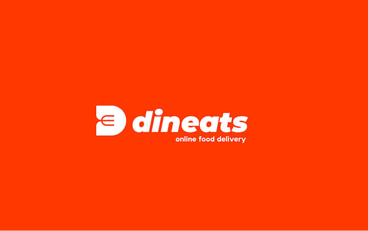 Cover image for Dineats Food Delivery App Logo and App Designing on Behance