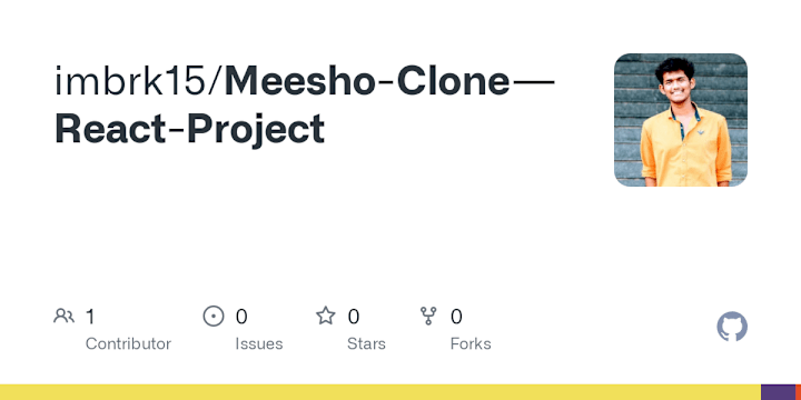 Cover image for Meesho-Clone---React-Project