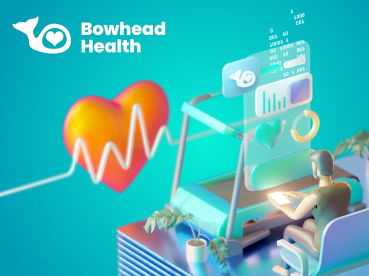 Cover image for Bowhead Health 3D Illustration :: Behance