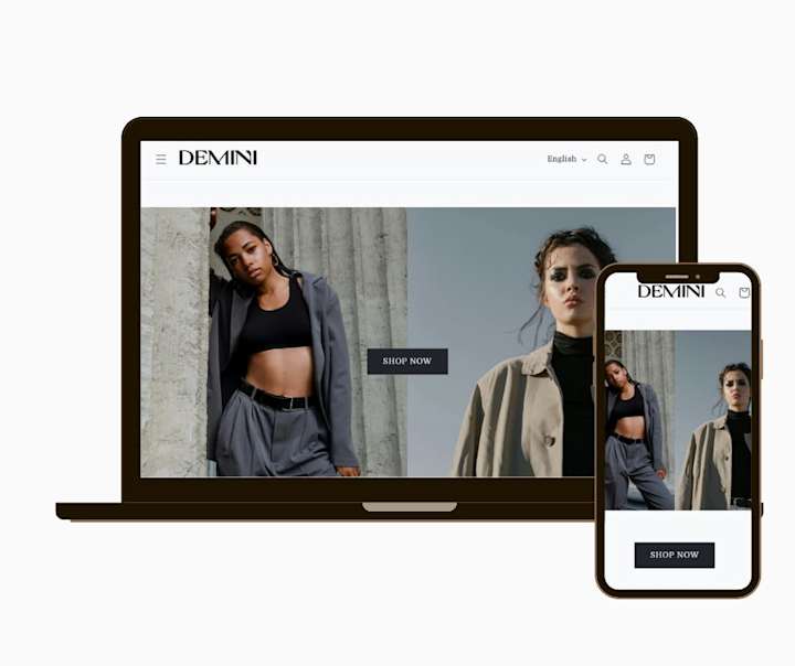 Cover image for “Custom Shopify Store Design & Branding – Student Project”