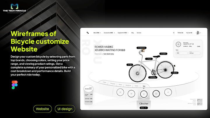 Cover image for Bi-cycle Customization - Website :: Behance