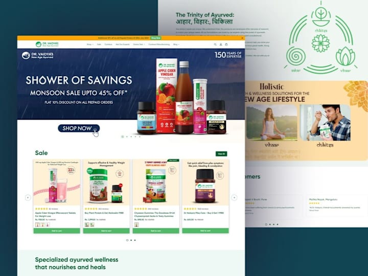 Cover image for Dr. Vaidya
Nurturing Wellness - Shopify Plus