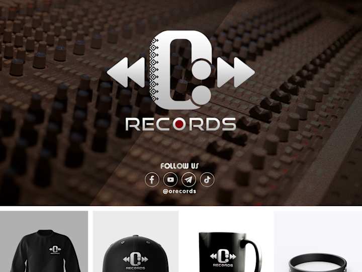 Cover image for O Records | Logo and Brand Identity Design