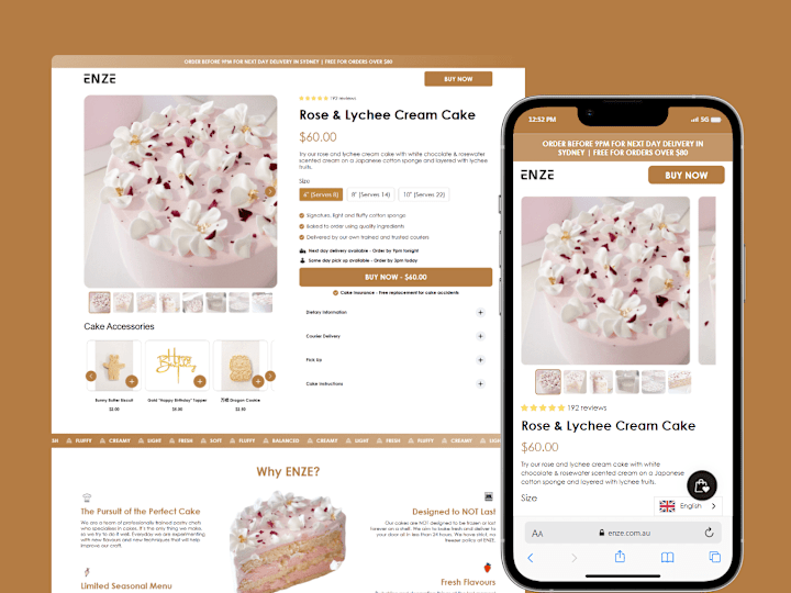 Cover image for Replo Page for a Cake Brand